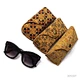 Cork Wooden Material Stylish Sunglasses Bag Case Pouch for Lady