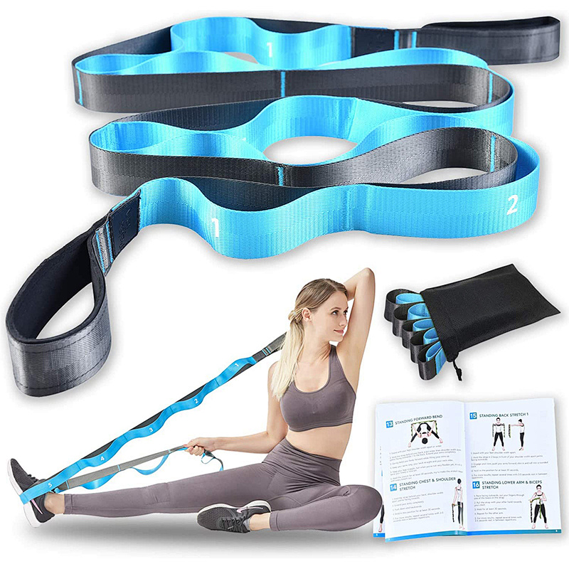 Wholesale yoga accessories full printing yoga strap