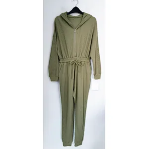 Casual Hooded Women Jumpsuit