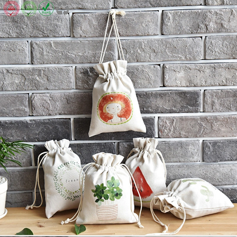 Mini drawstring gift bag