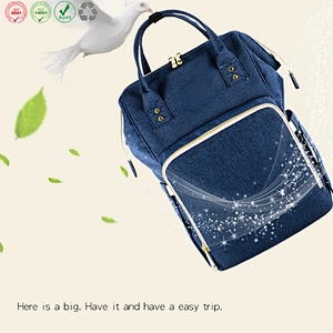 Promotion diaper bags mummy baby bag diaper tote bag backpack