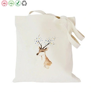 Canvas Shopping Tote Bag