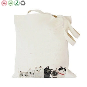 Canvas Shopping Tote Bag
