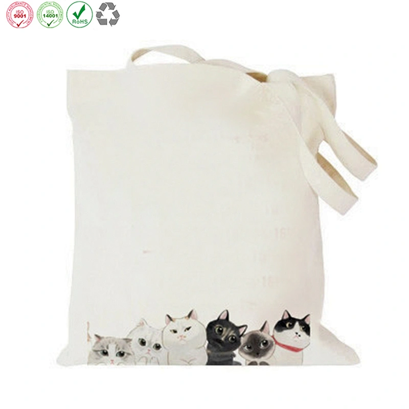 Canvas Shopping Tote Bag