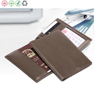 PU Leather Passport Holder