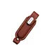 Leather Customized Promotional USB Flash Drives Pouch Style