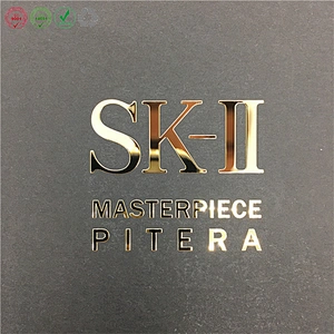 Metal logo sticker