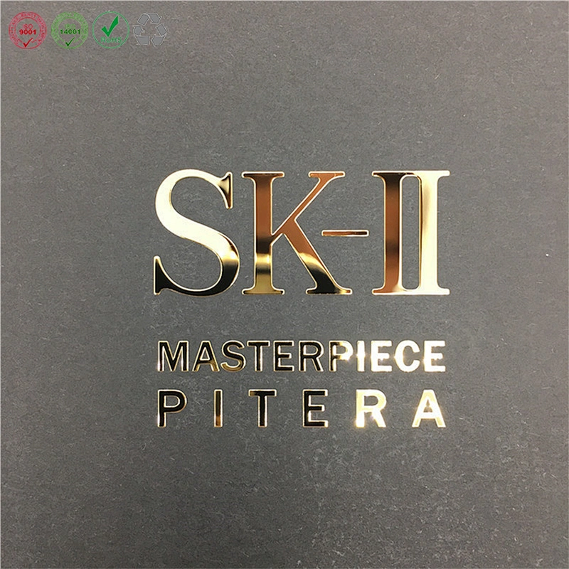 Metal logo sticker
