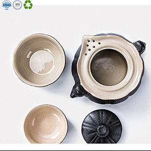 Ceramic tea sets with teapot