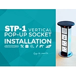 How to install Vertical Pop-up Socket / STP-1 series