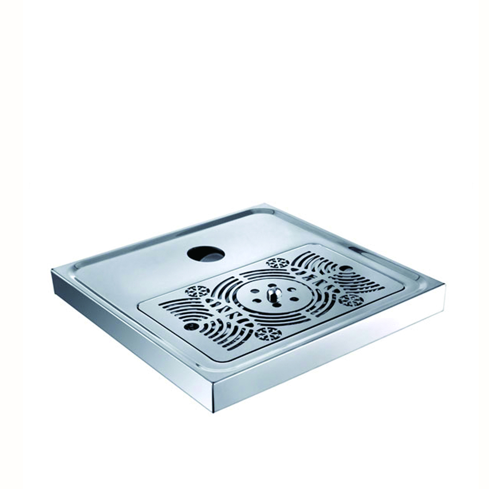 Talos Beer Tower SS Drip Tray with Rinser