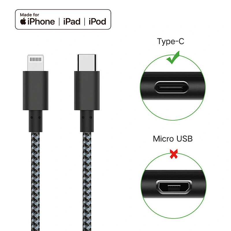 Mfi lightning cable