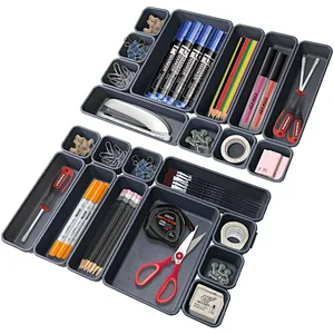 Stackable Kitchen Table Drawer Organizer Set