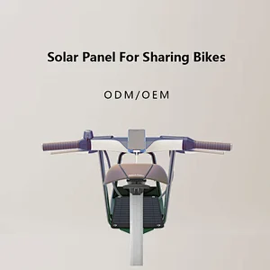 High Efficiency 6w Solar power charger Panel For Sharing Bike Bicycle