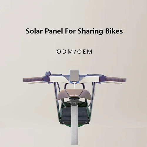 High Efficiency 6w Solar power charger Panel For Sharing Bike Bicycle