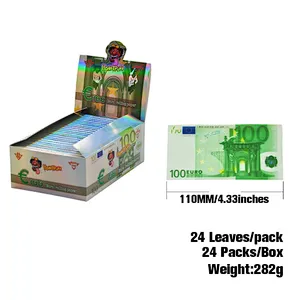 Pre-rolled paper rolls & paper rolls and packaged banknotes