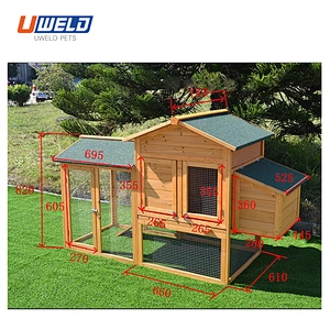 Solid Wood  Chicken Coop  Pet House