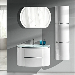 PV2012 1000*530mm cabinet with glass basin