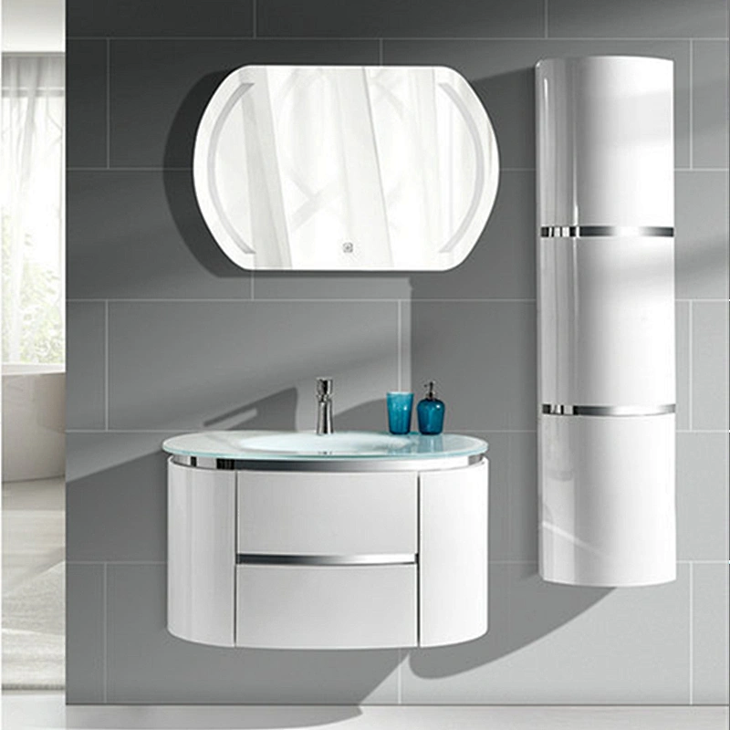 PV2012 1000*530mm cabinet with glass basin