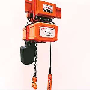 Gear mobile chain hoist