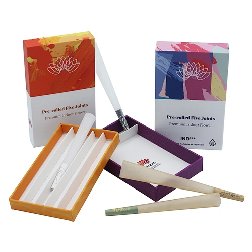Custom  Child Resistant Pre roll Packaging Weed Packaging| Mr Pack Solution