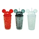  China factory plastic water bottle plastic milk bottle with straw