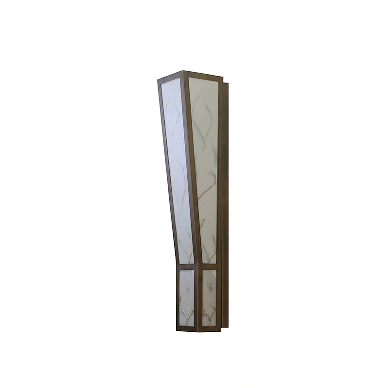 Bronze marble texture LED dimmable wall lamp