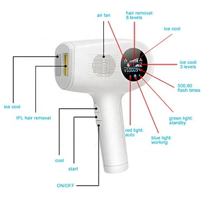 TED-203 Ice Point Hair Remover