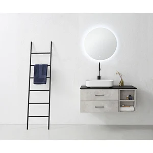 Oliver 02 1200*460mm light grey bathroom vanity