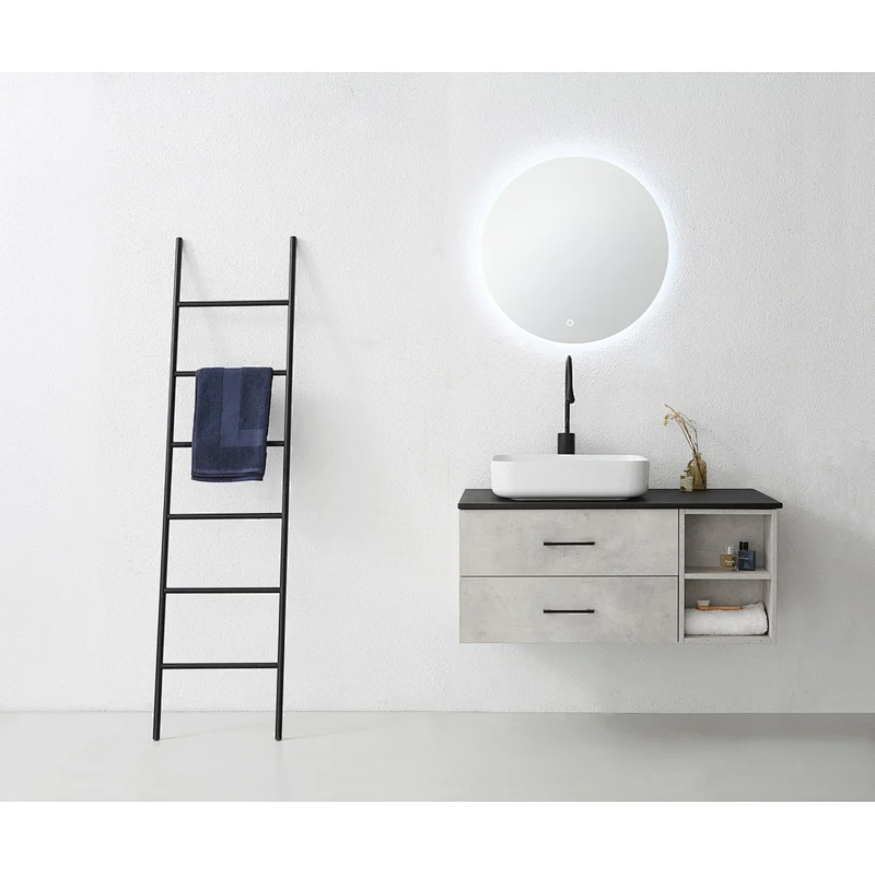 Oliver 02 1200*460mm light grey bathroom vanity