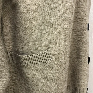 58%Viscose 32%nylon 10%polyester anti pill cardigan sweater plus size pocket knitwear from China