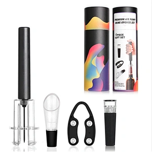 Plastic Air Pump Wine Opener Gift Set