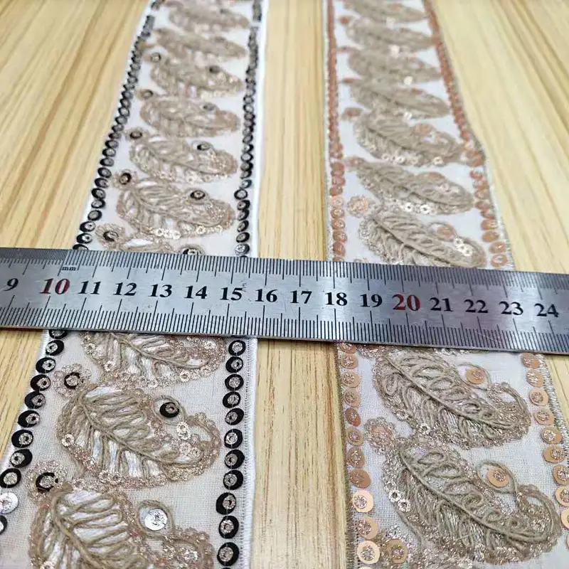 embroidery sequins trimming