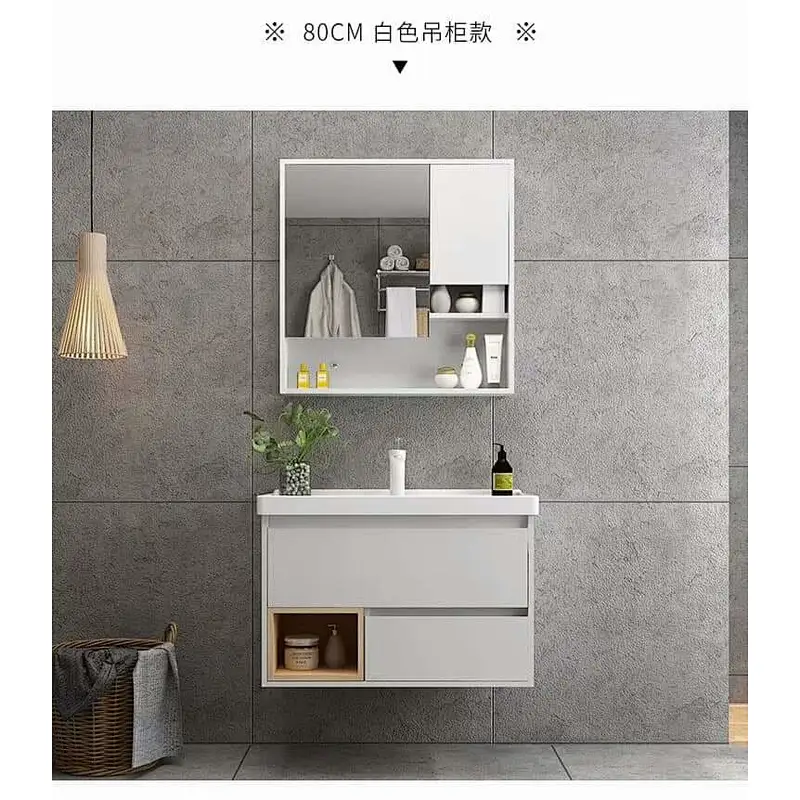 Sandy 03 MDF white lacquer painting cabinets