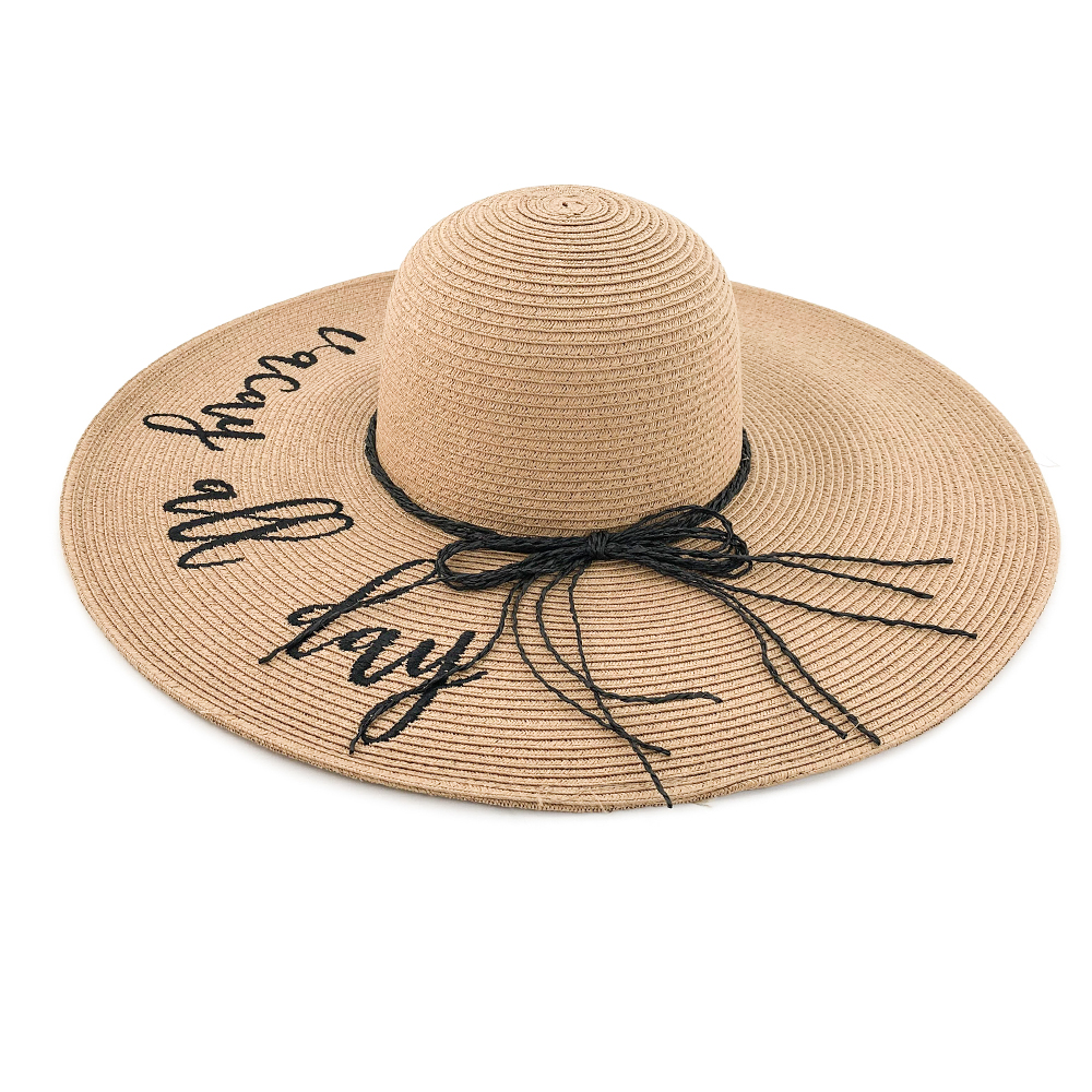 FLOPPY HAT PAPER BEACH HAT 21010