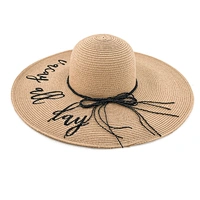 FLOPPY HAT PAPER BEACH HAT 21010