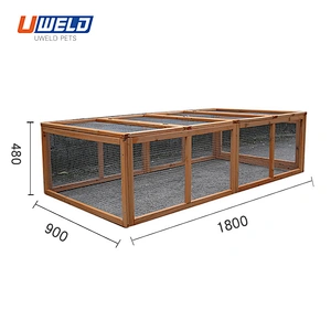 Solid Wood  Chicken Coop  Pet House