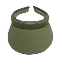 different shape plastic clip visor hat