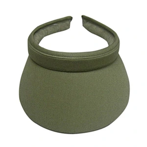 different shape plastic clip visor hat