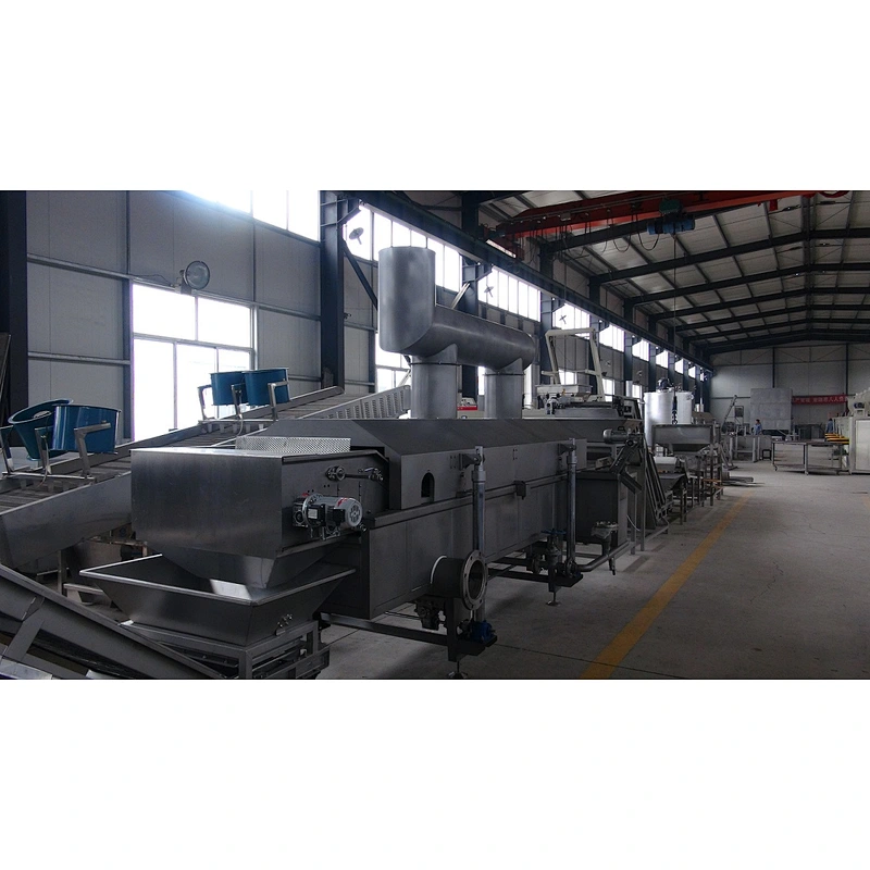 Cashew nuts frying line