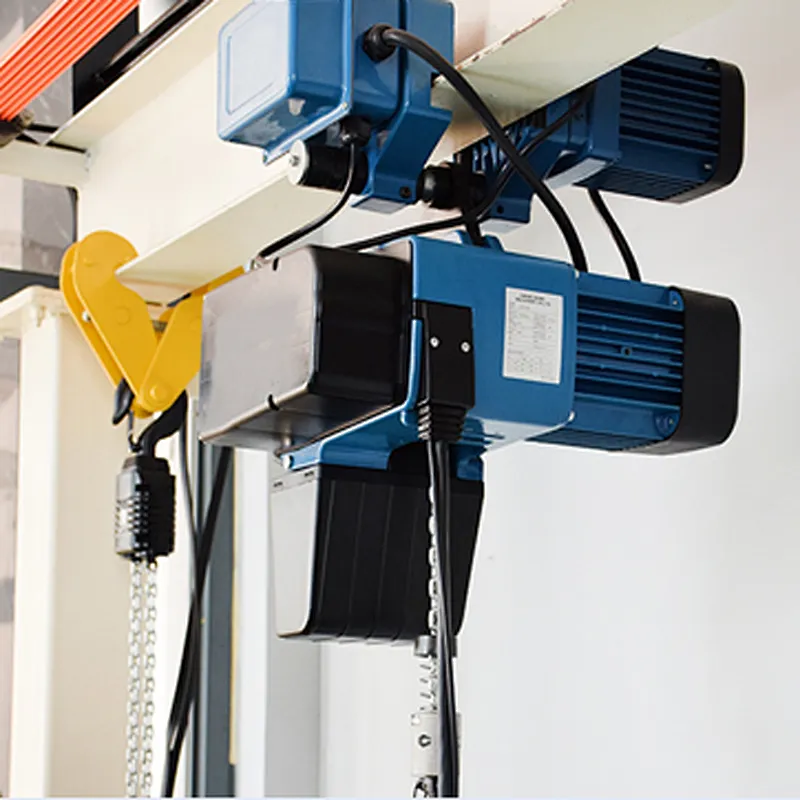 Gear mobile chain hoist