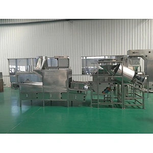 Frying peanut production line