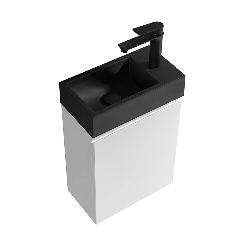SM440-W 400*224mm small white bathroom cabinet
