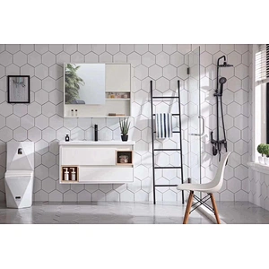 Sandy 03 MDF white lacquer painting cabinets