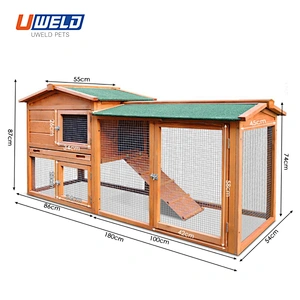 Solid Wood  Chicken Coop  Pet House