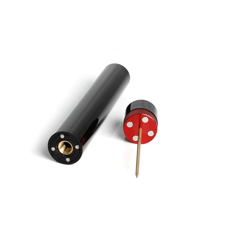 Pocket air pump wine opener red