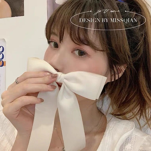 2021 new cream large bow