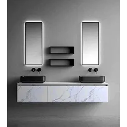 Debbie 07 1500*460mm stone surface bathroom cabinet