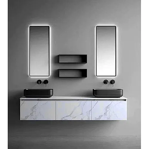 Debbie 07 1500*460mm stone surface bathroom cabinet