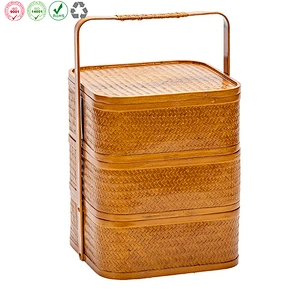 Bamboo lunch box